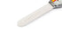 Zoom sur le bracelet blanc de la montre blanche