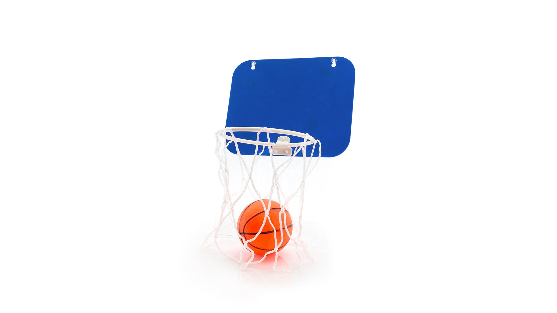 Mini panier de basket en PVC avec sphère incluse
