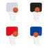 Panier de basket avec balle pour minibasket en PVC