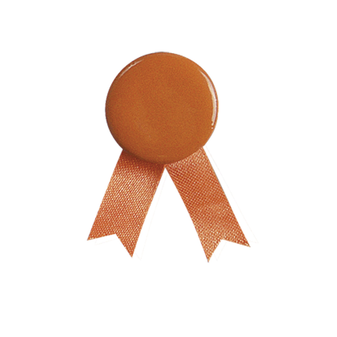 Pin's Ruban Solidario orange