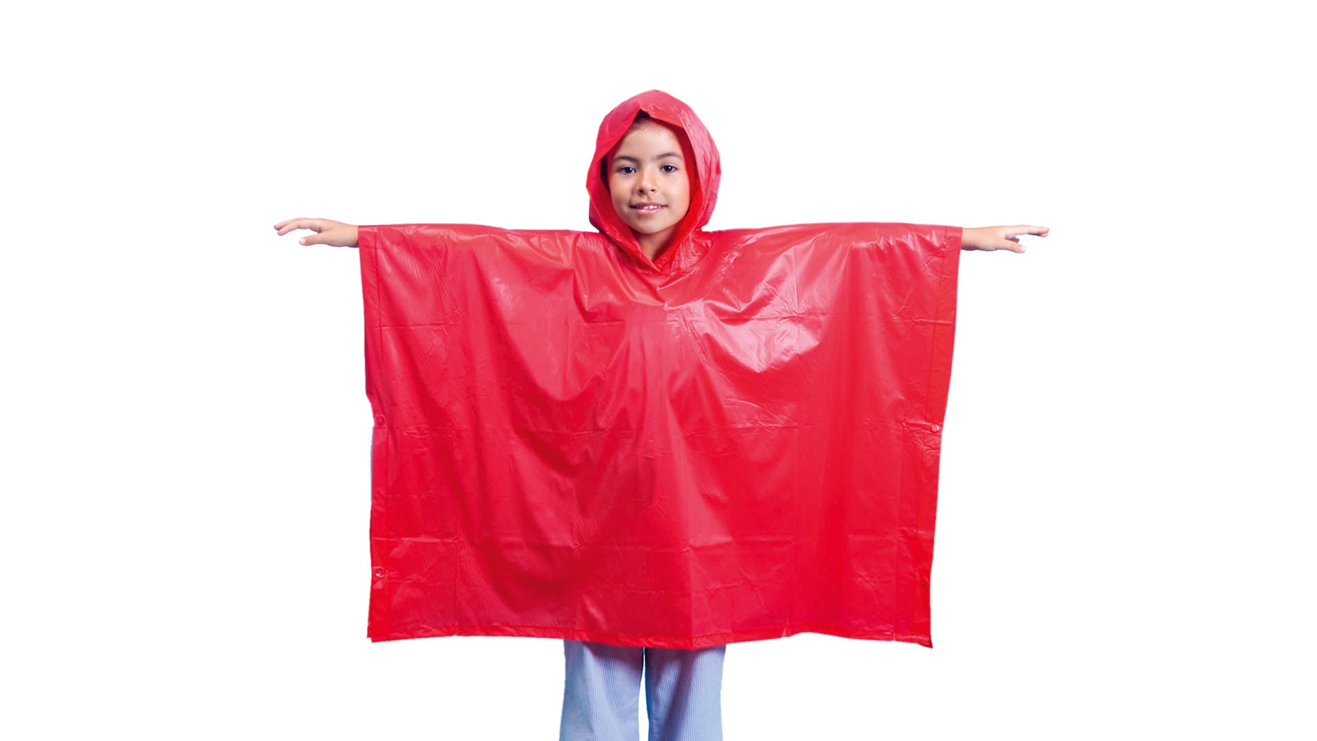 Taille unique enfant - Poncho en PVC