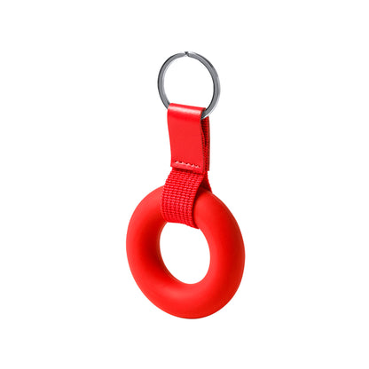 Porte-clés relaxant avec corps souple en TPR, disponible en couleurs vives pour une touche de gaieté