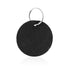 Porte clés rond en feutrine noir personnalisable