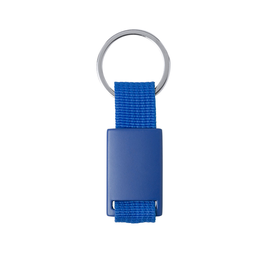 Porte-clés professionnel avec espace de marquage premium pour une gravure ou impression en couleur