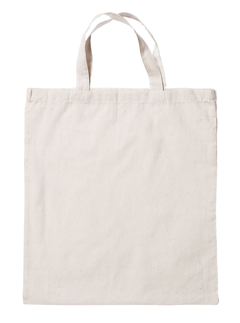 tote bag avec Anses courtes de 35 cm pour une prise en main facile et confortable.