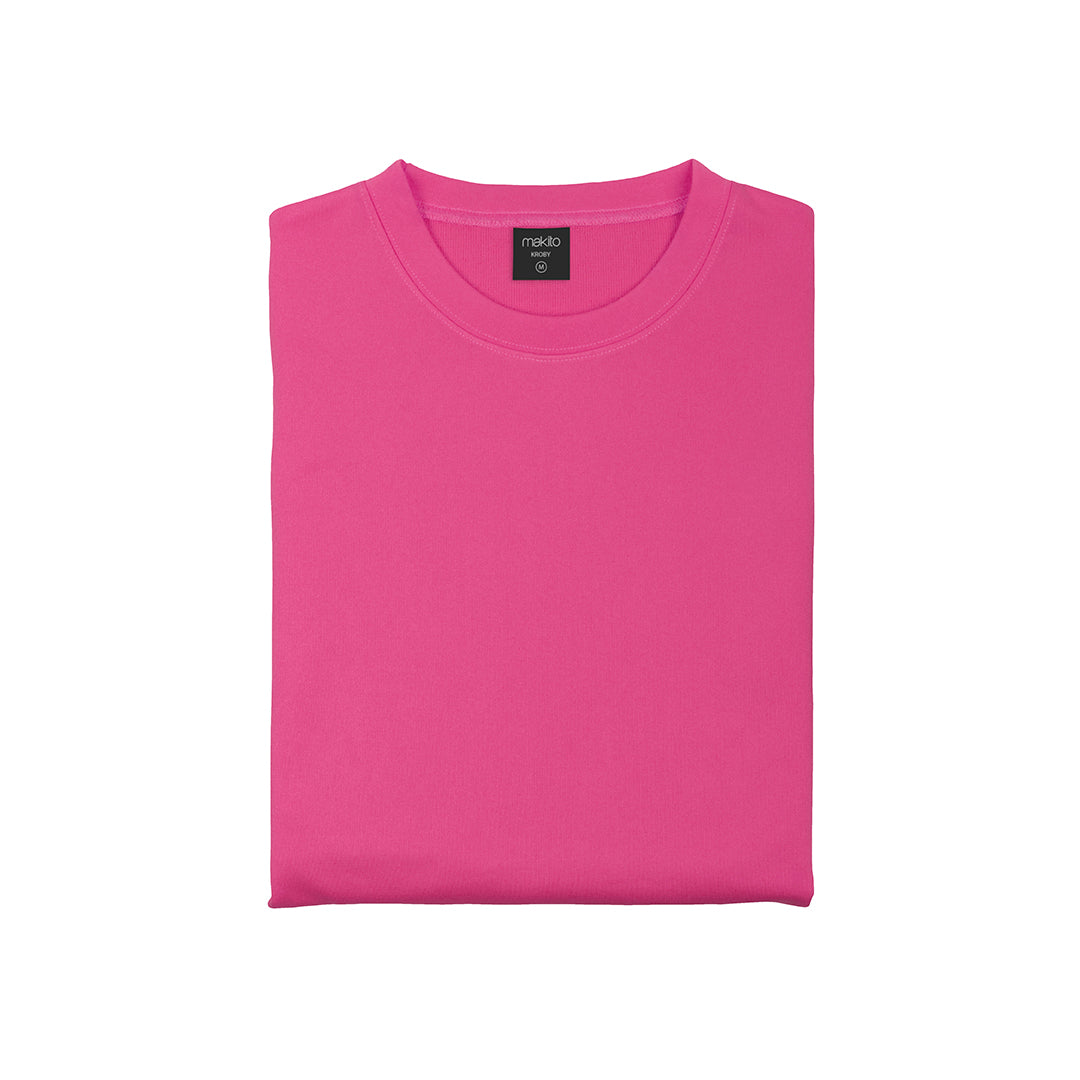 Sweat rose pour adulte sur un fond blanc 