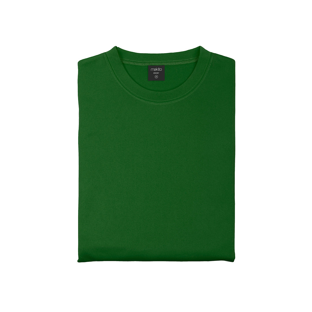 Sweat-Shirt vert 265 g/m2