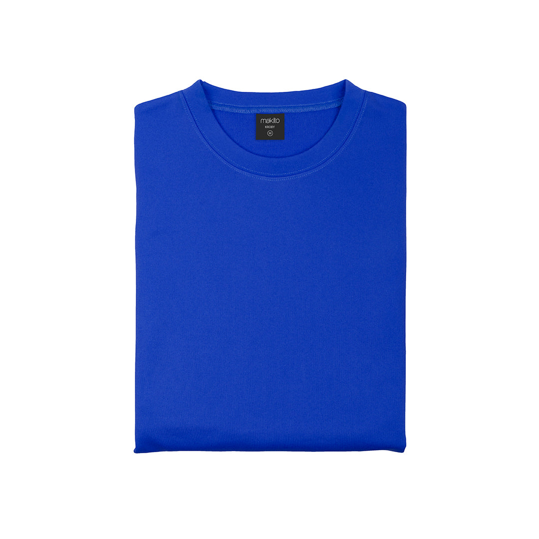 Sweat-Shirt bleu 265g/m2