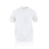 t-shirt blanc sans col 