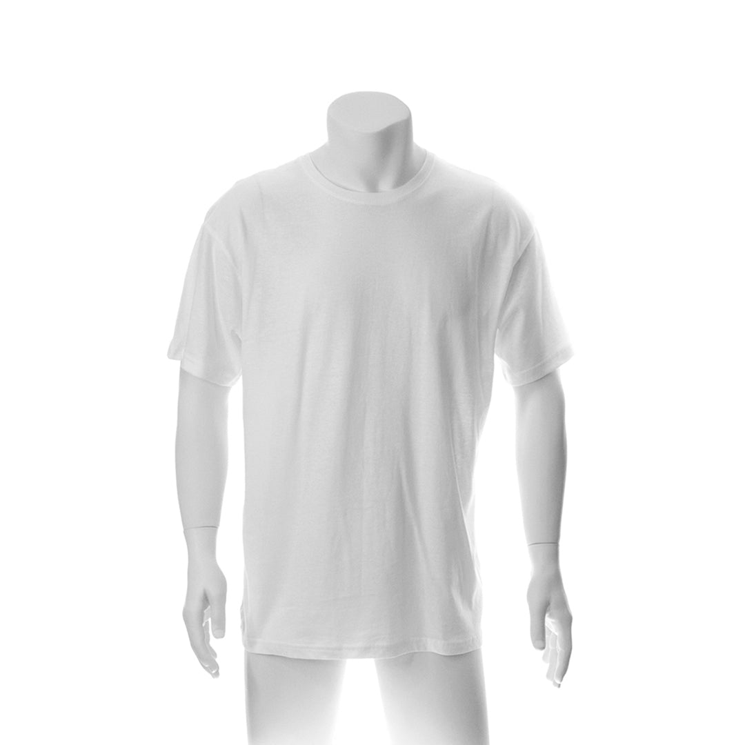 t-shirt blanc vu de face 