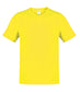 T-Shirt de couleur jaune 135g/m2 