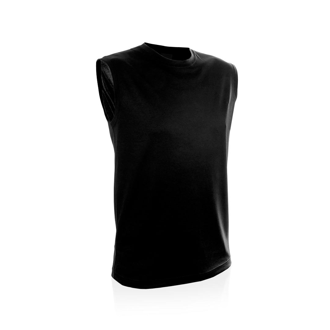 T-Shirt noir avec un grammage de 135g/m2
