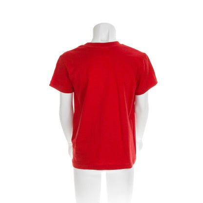 T-Shirt de couleur rouge vu de dos sur un mannequin sans tête