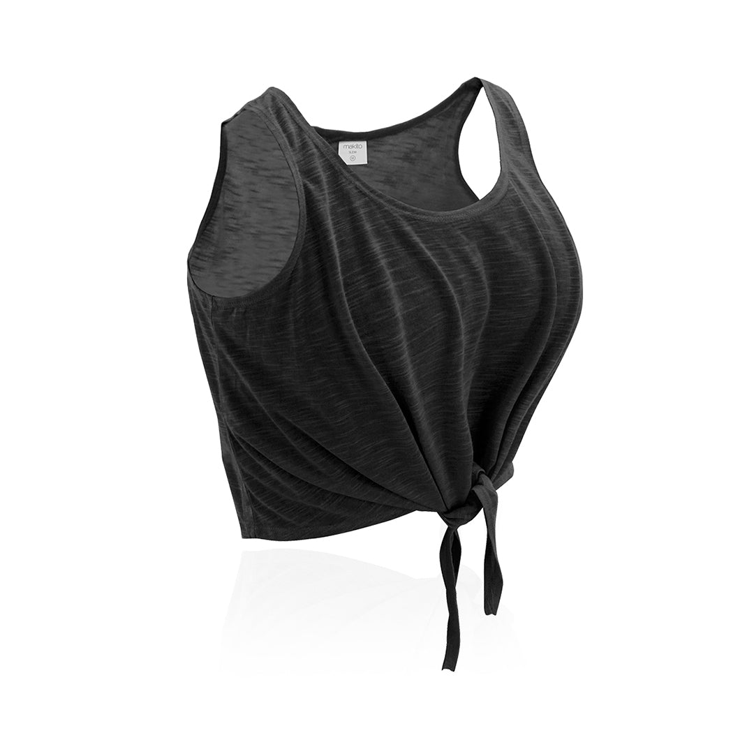 T-Shirt noir en polyester 