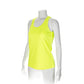 t-shirt jaune 100% respirant vu de 3/4