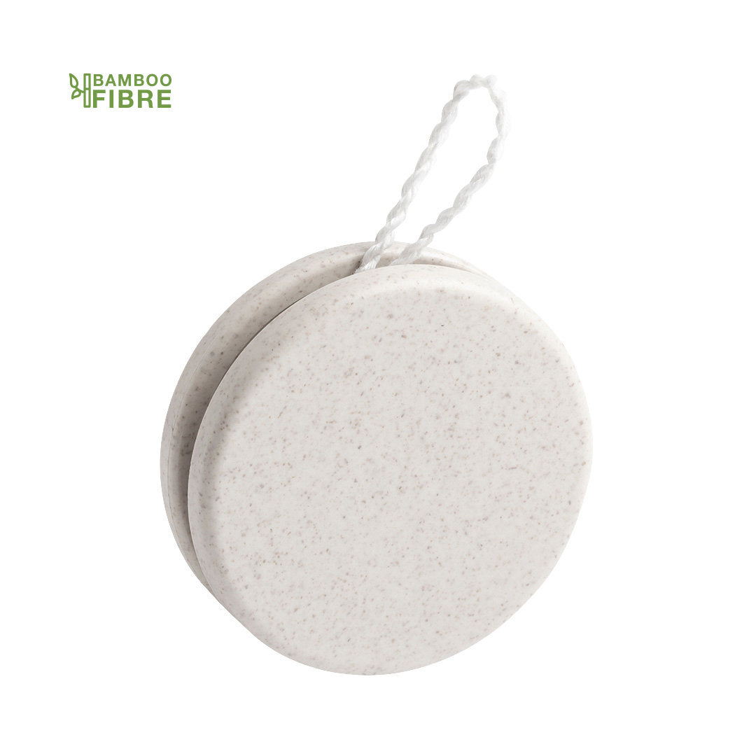 Yoyo ligne nature en fibre de bambou pour jeux classiques