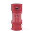 Adaptateur prises USA, Europe, Asie, UK et Australie, sortie usb TRIBOX rouge