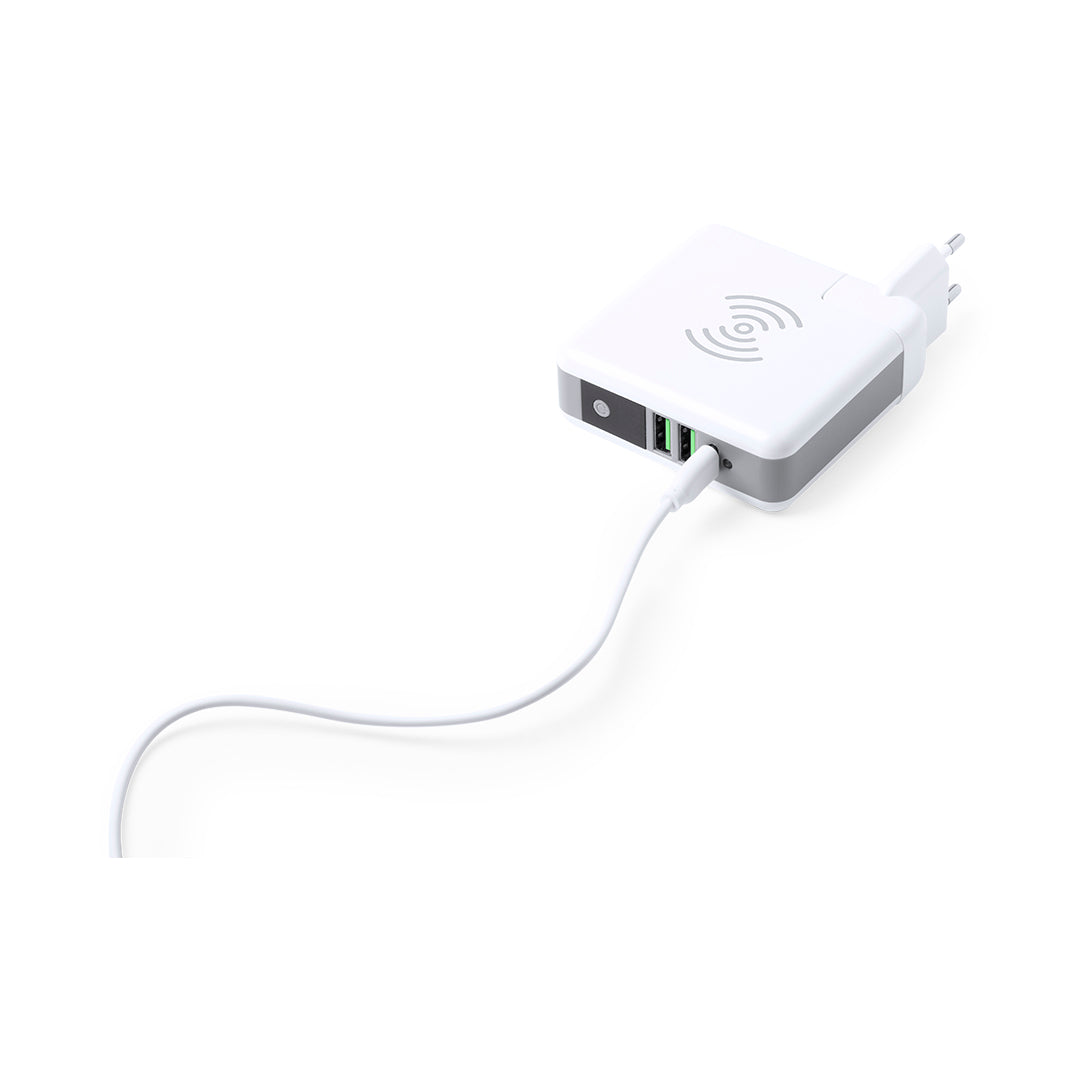 Adaptateur multifonction pour voyages, charge intégrée de 6 700 mAh