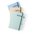 Agenda format a5 en carton solide et papier SETREN coloris multiples