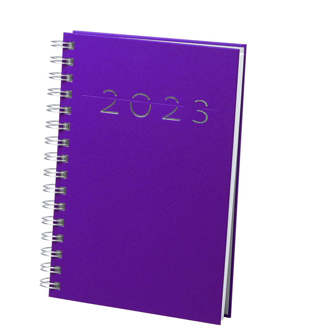 Agenda à anneaux format A5 WITRA violet