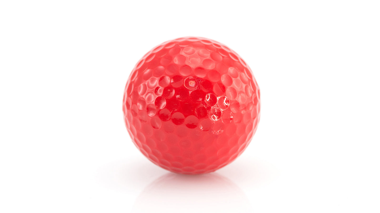 Balle de golf durable en résine à 4 couches couleurs variées