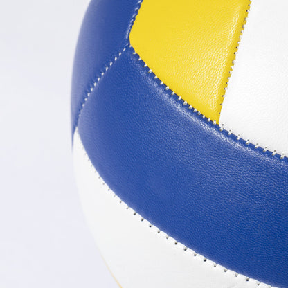 Ballon de volley-ball en similicuir, design original tricolore, taille 5 avec emballage