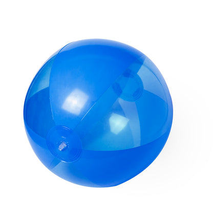 Ballon gonflable en PVC bicolore avec alternance de panneaux opaques et transparents BENNICK