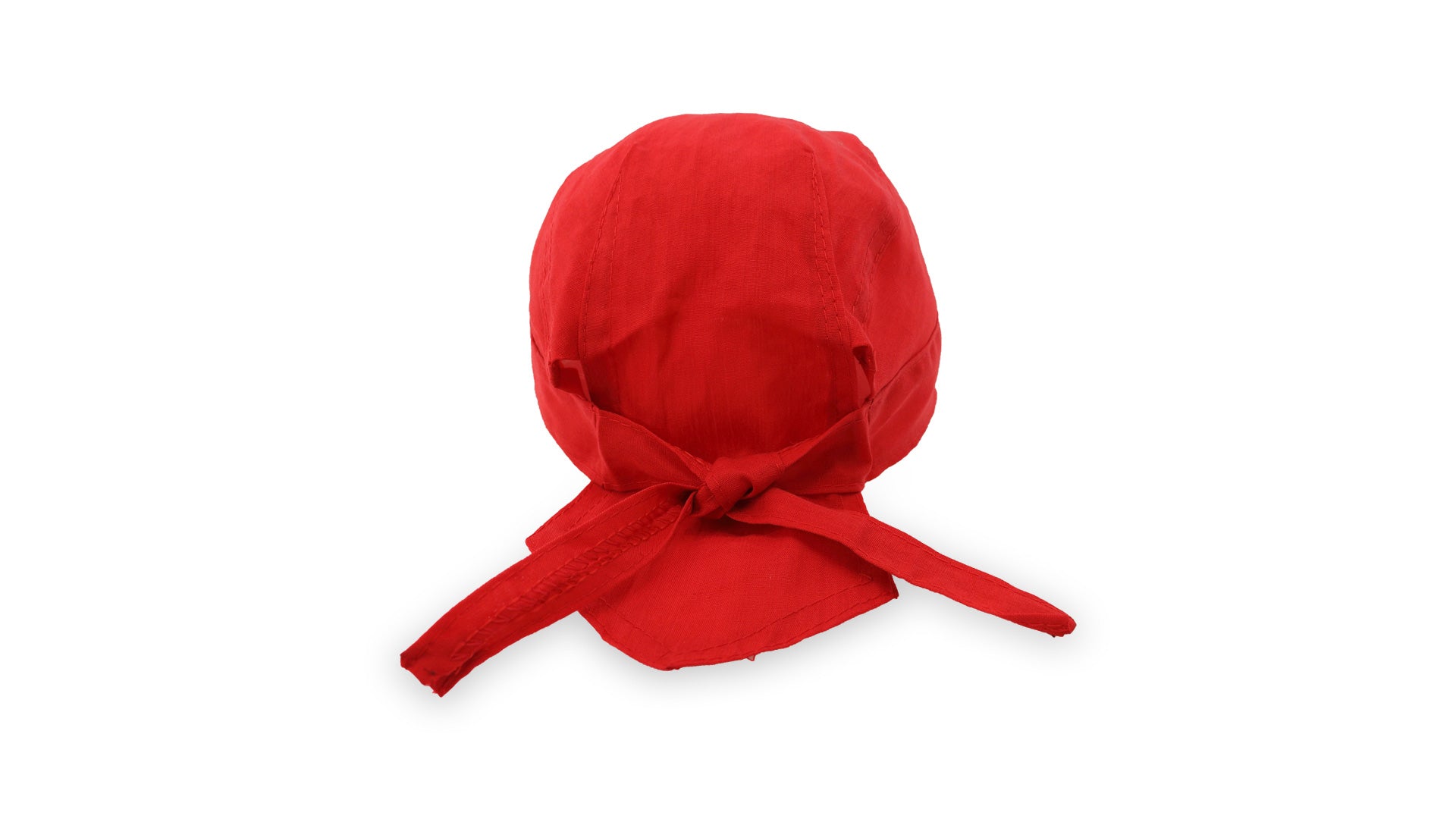bandana rouge ajustable couvre la nuque