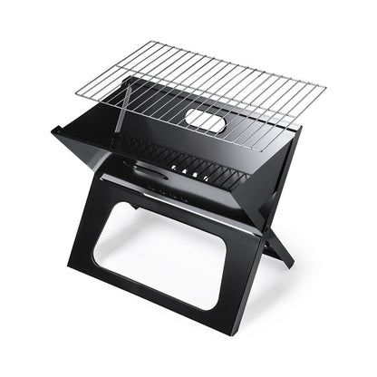 Barbecue compact avec grille pratique pour cuisiner en plein air