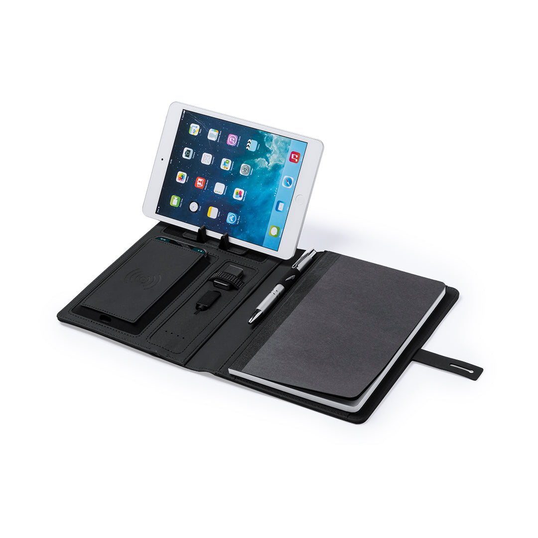 Bloc note organisateur 4 000 mAh polyester 300d