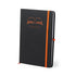 Bloc notes 100 feuilles, couverture rigide en similicuir KEFRON orange