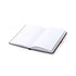 Bloc notes 100 feuilles, couverture rigide en similicuir