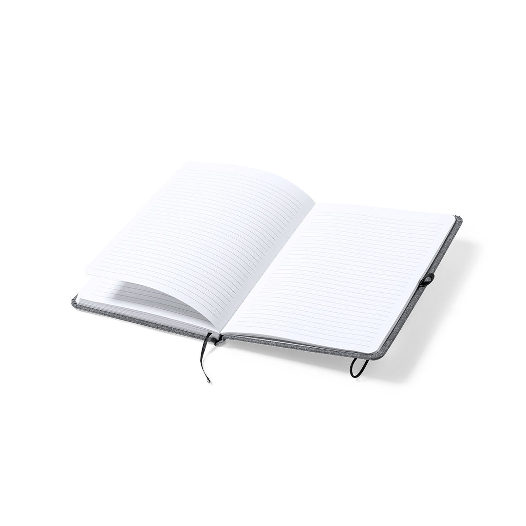 Bloc notes 100 feuilles, polyester 600d rpet PACMEL personnalisable