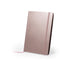 Bloc notes 80 feuilles, couverture rigide en similicuir BODLEY rose gold