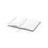 Bloc notes, 80 feuilles, couverture rigide polyester 600d rpet MEIVAX logo entreprise