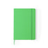 Bloc notes, 80 feuilles, couverture rigide polyester 600d rpet MEIVAX vert