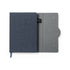 Bloc-notes 80 feuilles en polyester 300d rpet et bambou AQUO personnalisable