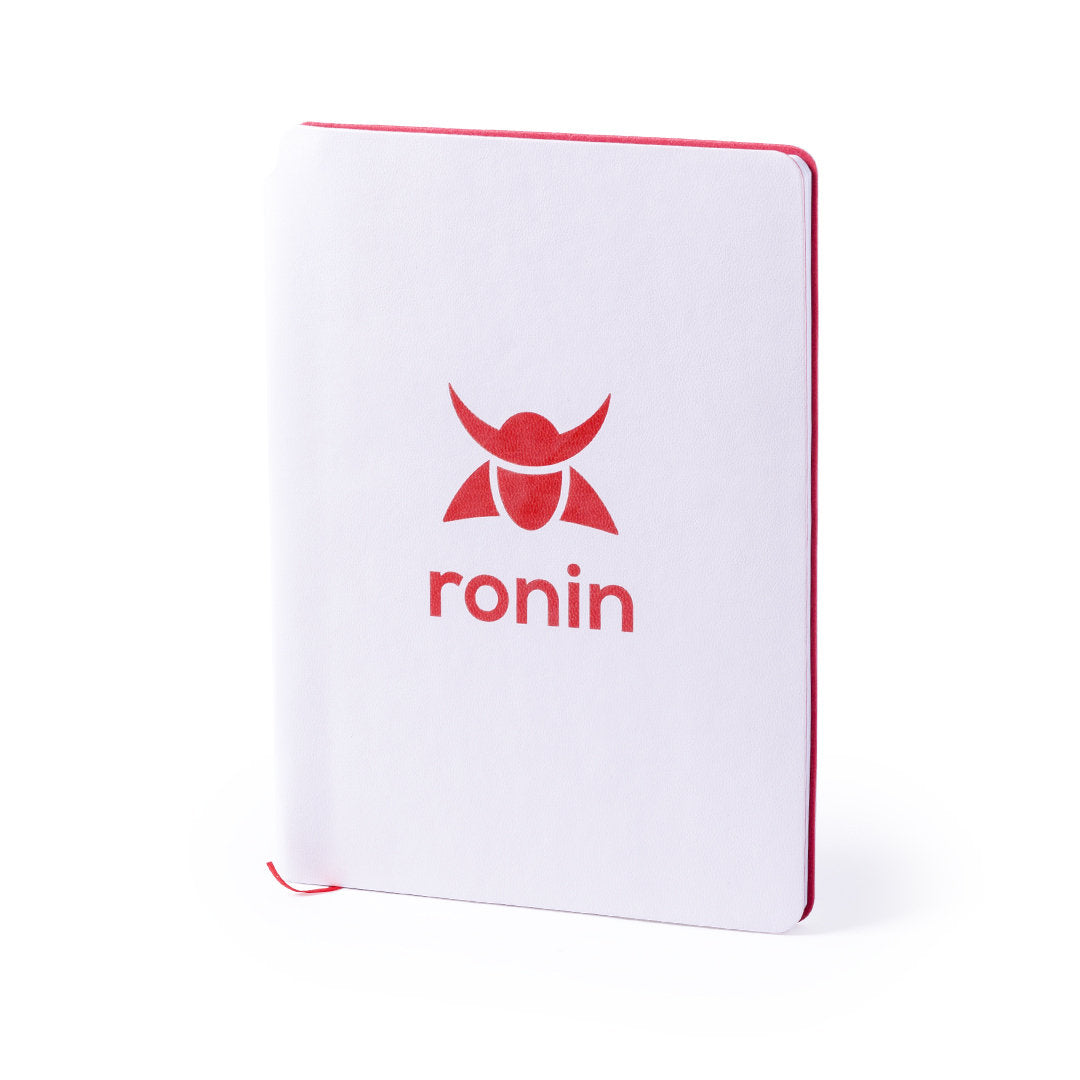 Bloc notes 80 feuilles en similicuir SIDER