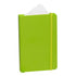 Bloc notes avec couverture rigide en similicuir 100 feuilles KINE vert clair