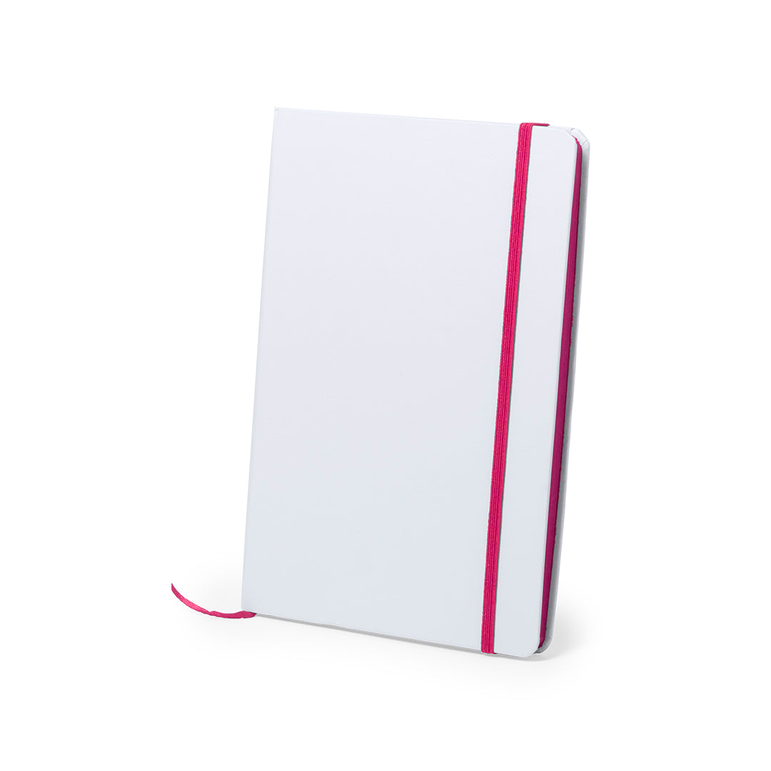 Bloc notes couverture rigide en carton, 100 feuilles KAFFOL roser