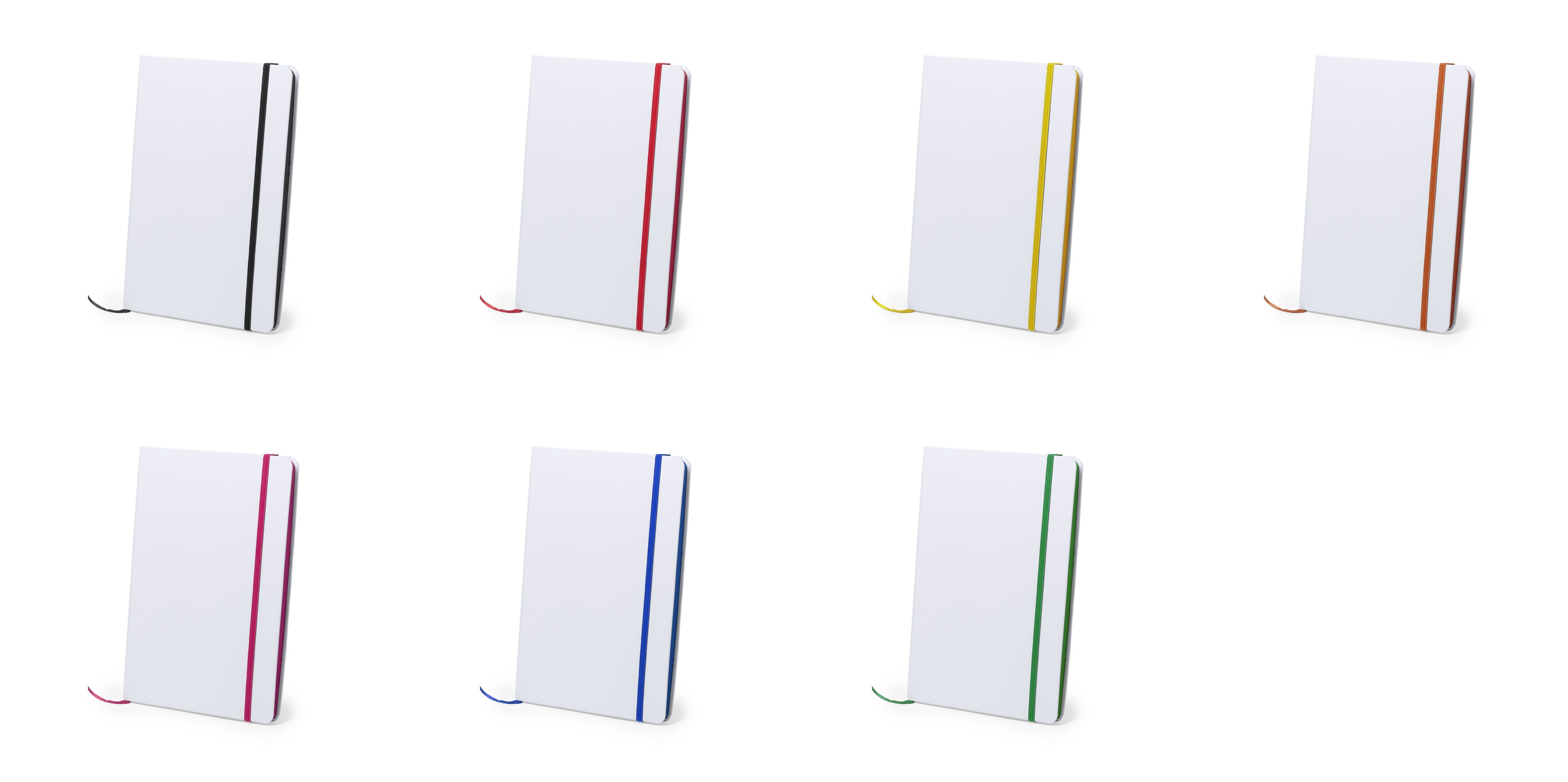 Bloc notes couverture rigide en carton, 100 feuilles KAFFOL coloris multiples