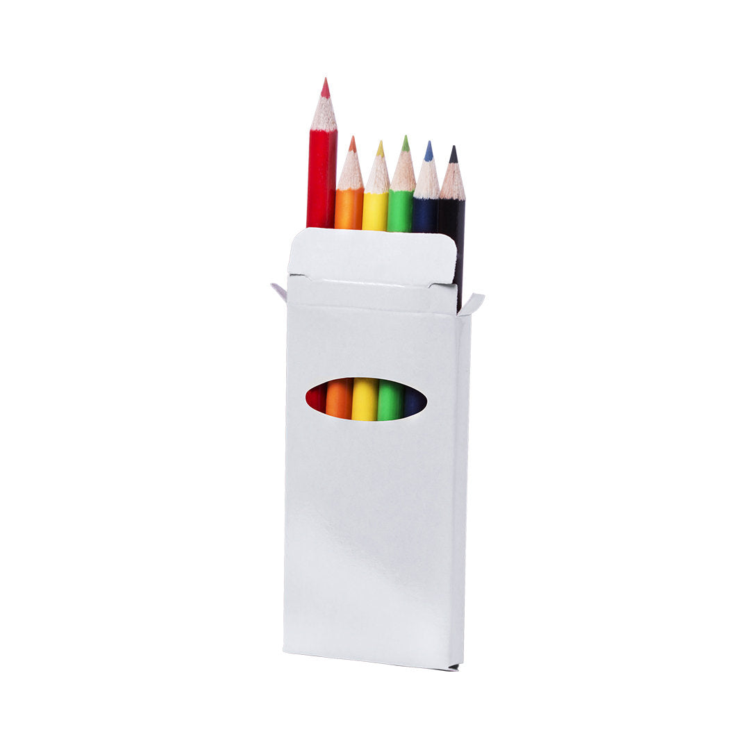Eyeball - Set de 12 mini crayons de couleurs nomades | Atelier Kumo Eyeball - Set de 12 mini crayons de couleurs nomades | Atelier Kumo