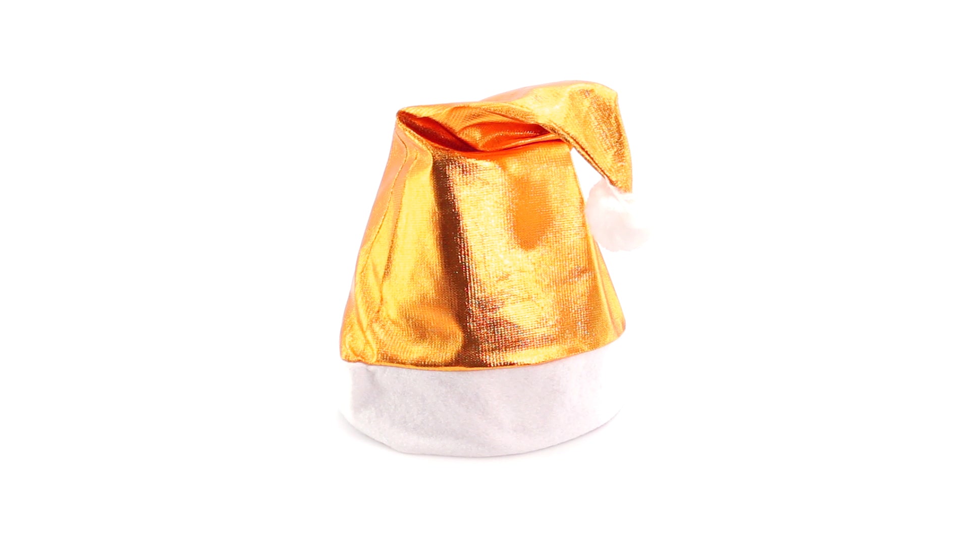 Bonnet de Noël en polyester lisse SHINY