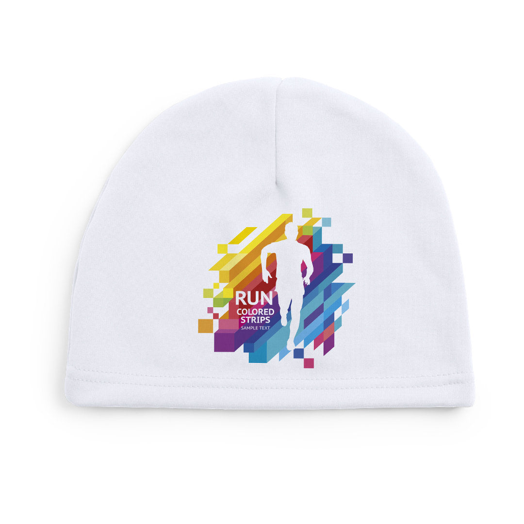 Bonnet de sport en polyester/élasthanne et de molleton FOLTEN