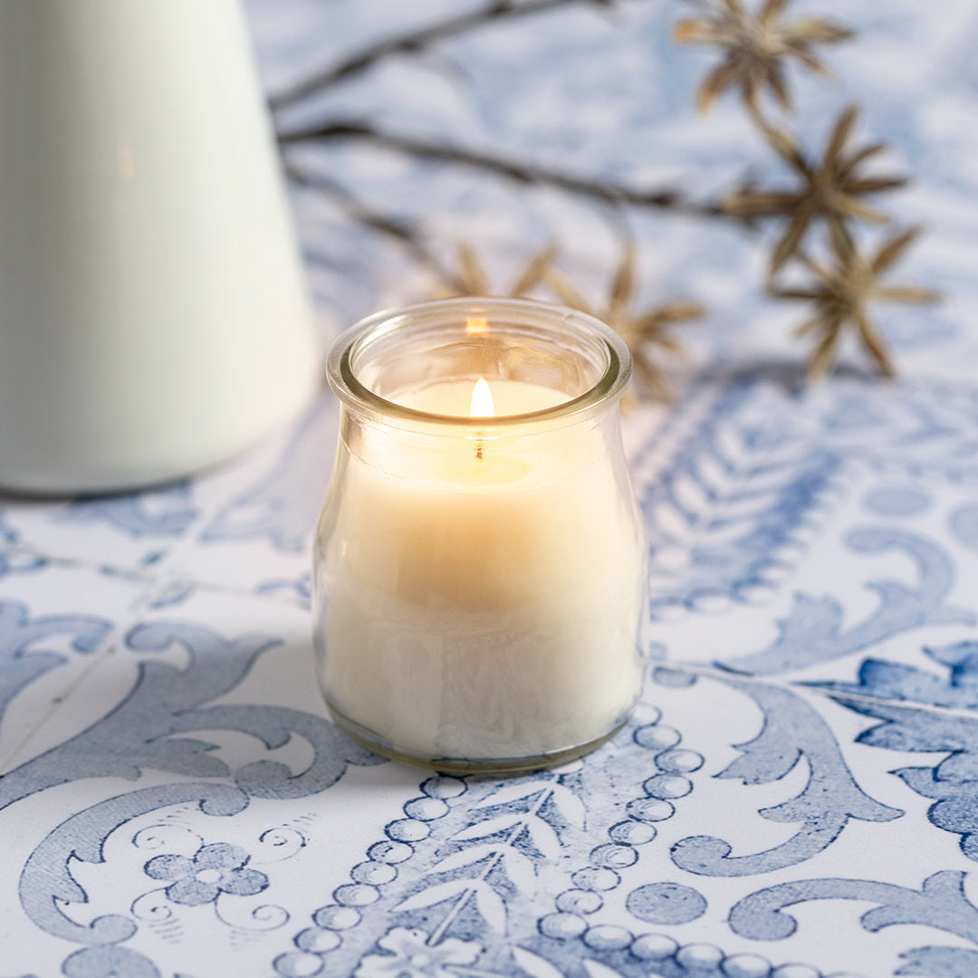 Bougie parfumée en pot de verre SAICER à personnaliser