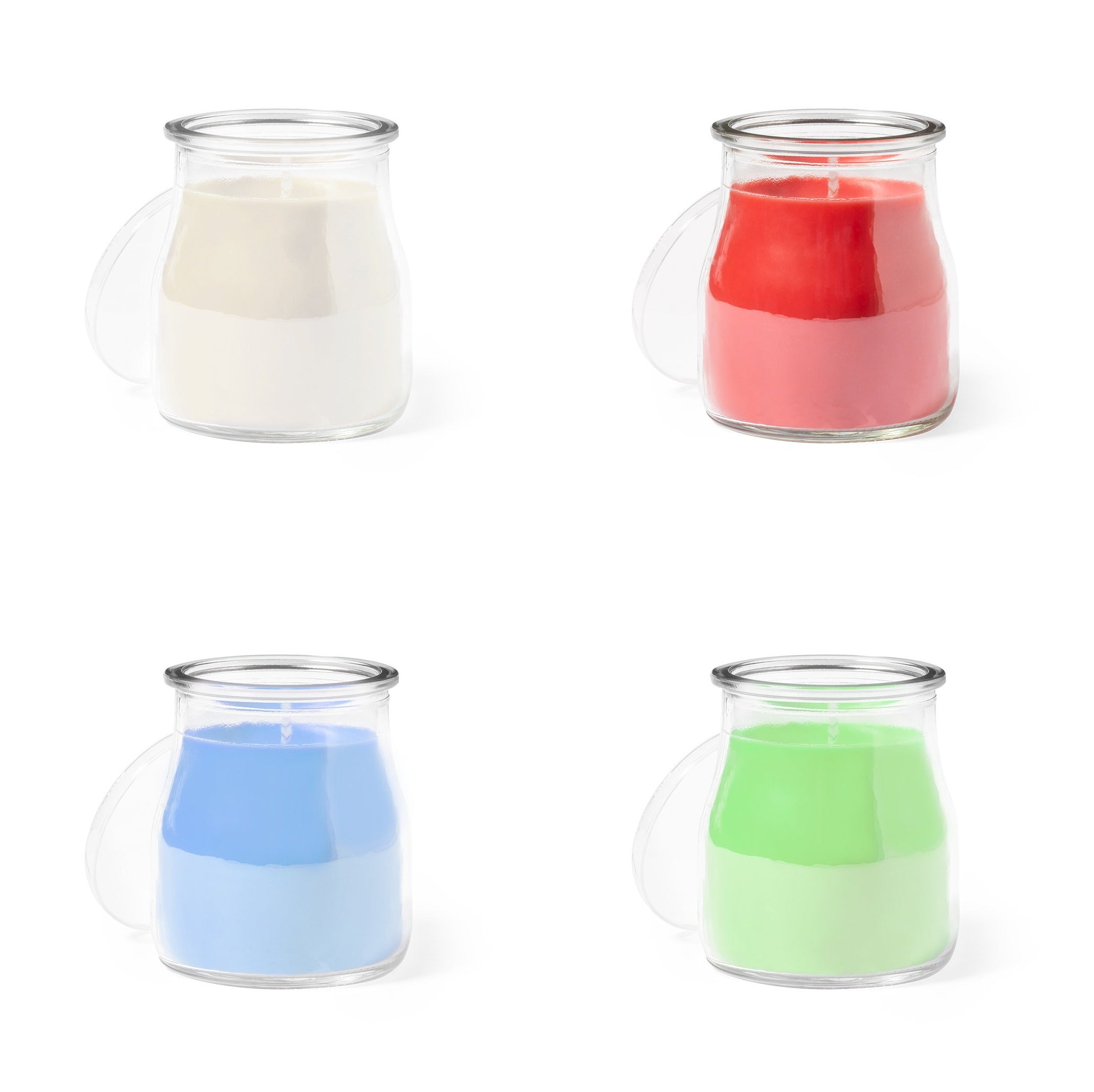 Bougie parfumée en pot de verre SAICER coloris multiples