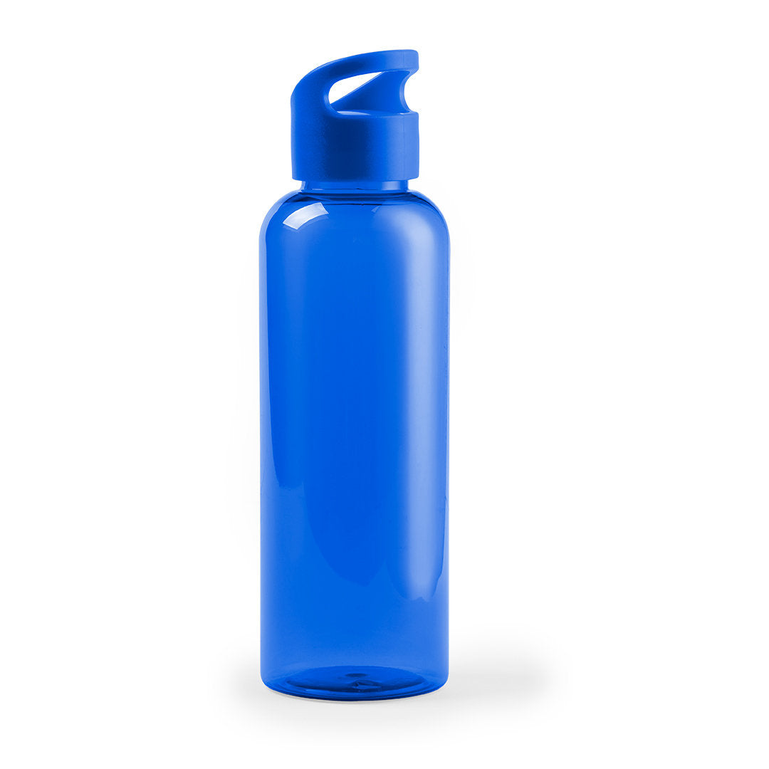 Bouteille de 530 ml sans bpa en polyester thermoplastique résistant à la chaleur PRULER bleue