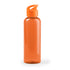 Bouteille de 530 ml sans bpa en polyester thermoplastique résistant à la chaleur PRULER orange