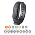 Bracelet intelligent multifonction, batterie 90 mAh, bracelet tpu SELKOS