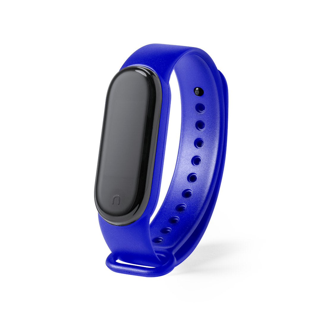 Bracelet intelligent multifonction, batterie 90 mAh, bracelet tpu SELKOS bleu